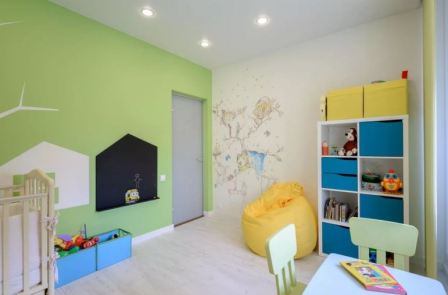Интерьер детской комнаты: мебель