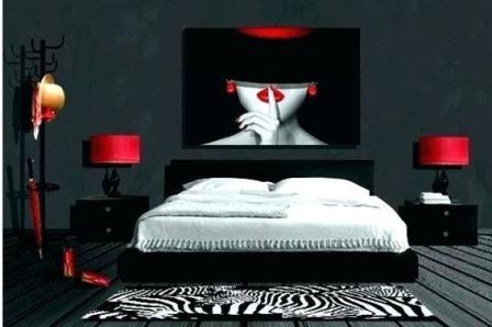 Дизайн черных спален