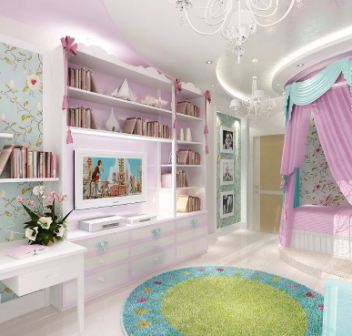 Дизайн комнаты для девушки